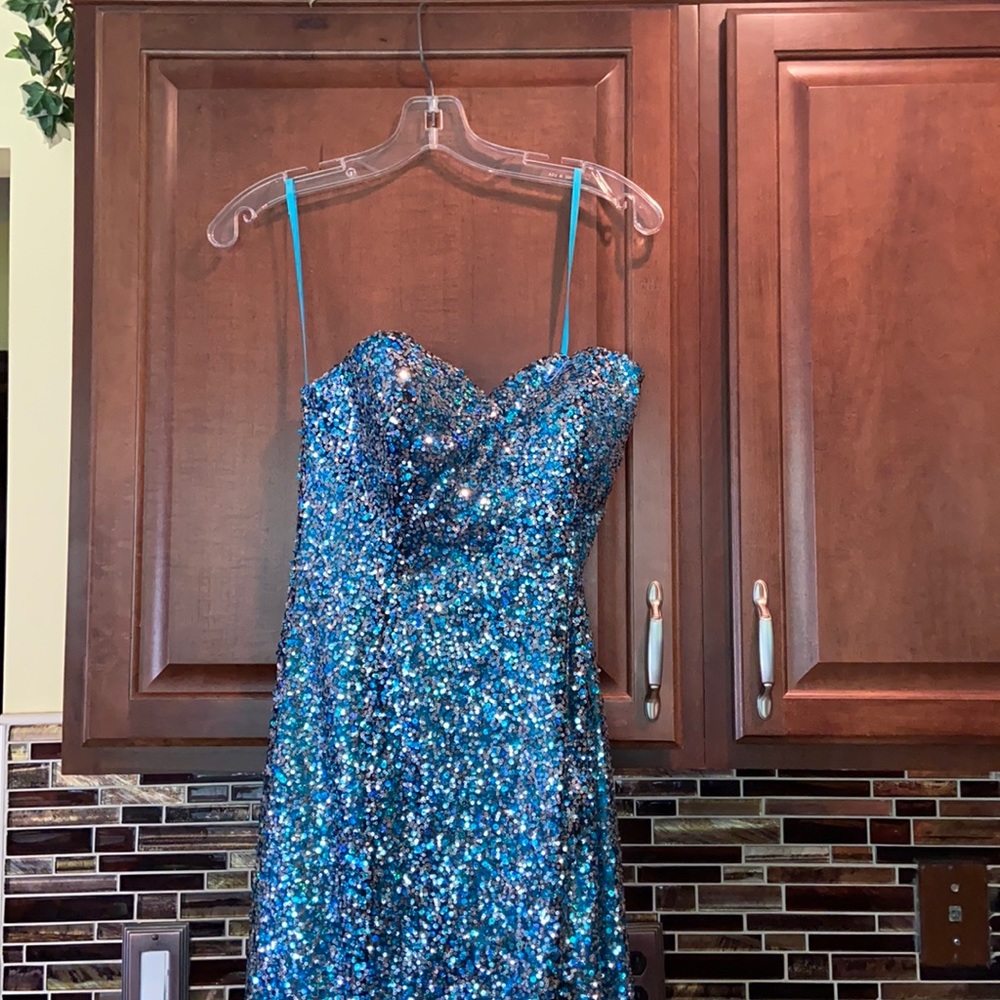 Sequin Dress with slit